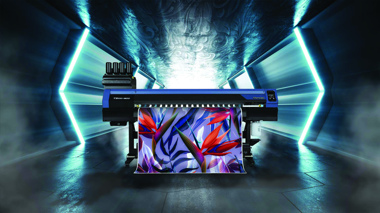  Mimaki TS100-1600 Dye Sublimation Printer